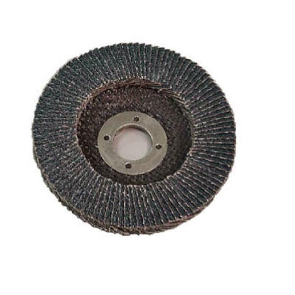 Virginia Abrasives 427-73120Z 120 Grit Zirconia Flap Disc - 7 x 0.63-11 in. 611873